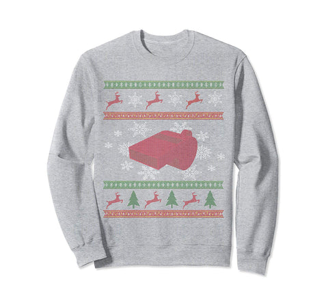 Referee Ugly Christmas Family Party 2019 Sweatshirt