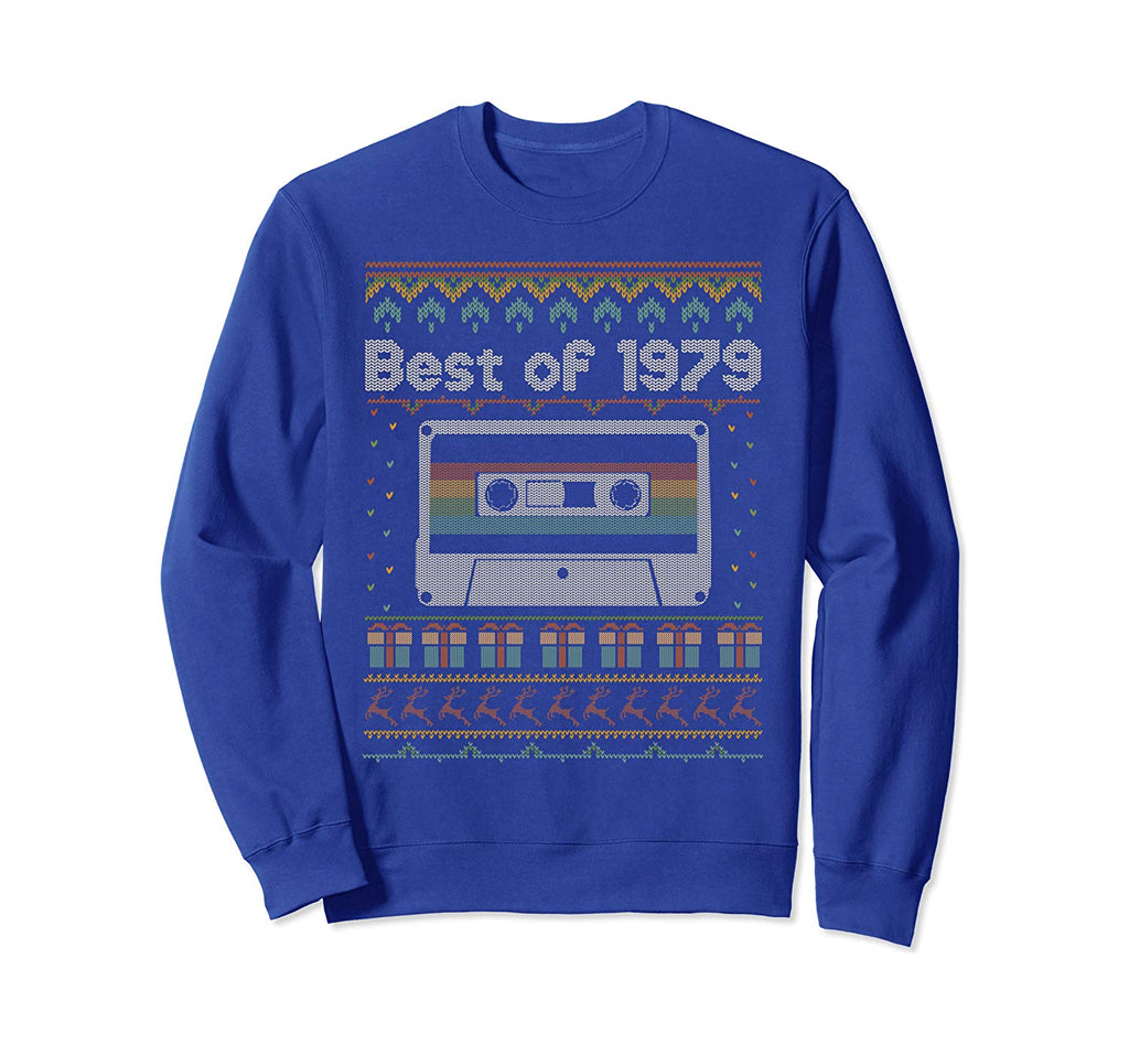 Retro 40th Birthday Ugly Christmas 40 years old made in 1979 Sweatshirt