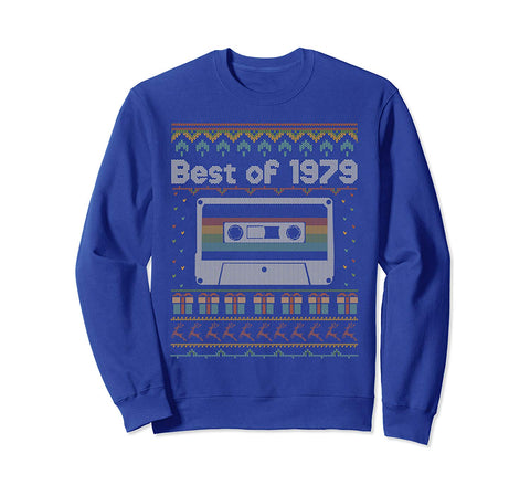 Retro 40th Birthday Ugly Christmas 40 years old made in 1979 Sweatshirt