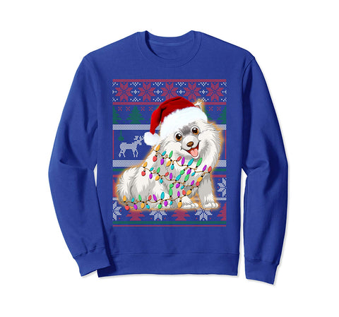 Samoyed Ugly Sweater Christmas Gifts Sweatshirt