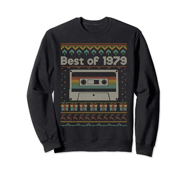 Retro 40th Birthday Ugly Christmas 40 years old made in 1979 Sweatshirt
