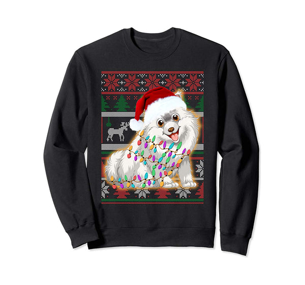 Samoyed Ugly Sweater Christmas Gifts Sweatshirt