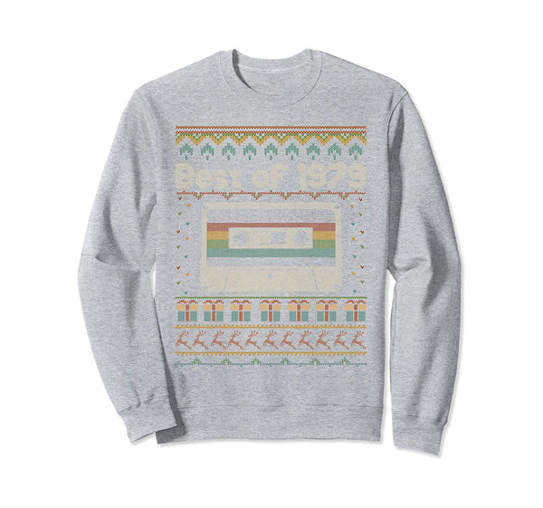 Retro 40th Birthday Ugly Christmas 40 years old made in 1979 Sweatshirt