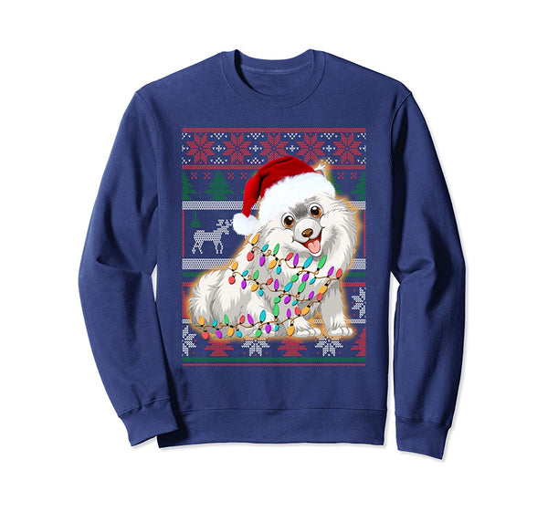 Samoyed Ugly Sweater Christmas Gifts Sweatshirt