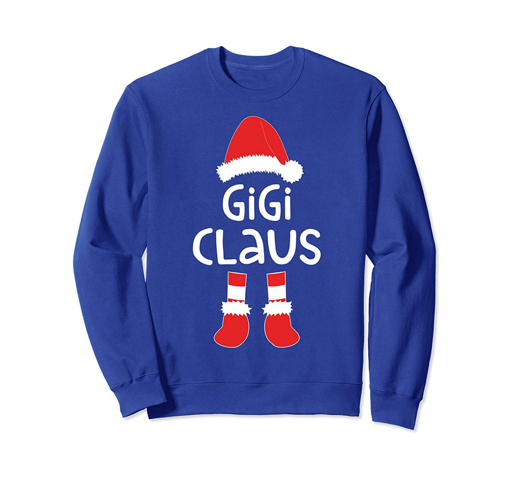 Gigi Claus T-Shirt Matching Christmas Costume Shirt Sweatshirt