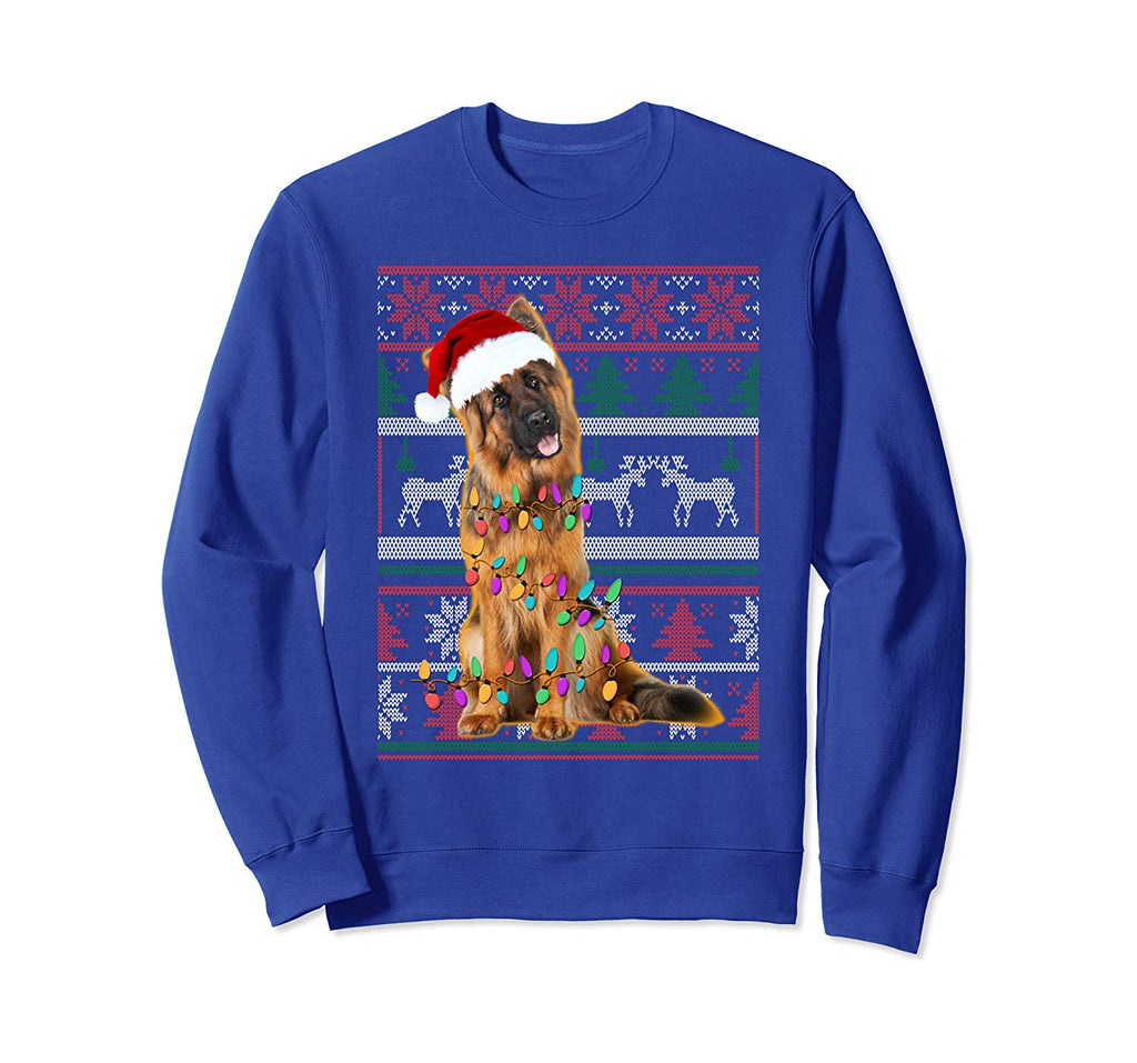 German Shepherd Ugly Sweater Christmas Gifts Sweatshirt