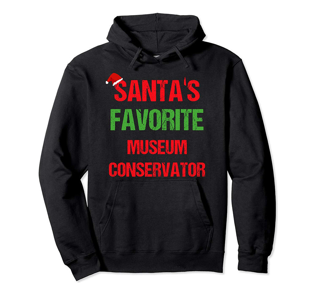 Museum Conservator Funny Pajama Christmas Gift Pullover Hoodie