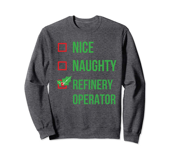 Refinery Operator Funny Pajama Christmas Gift Sweatshirt