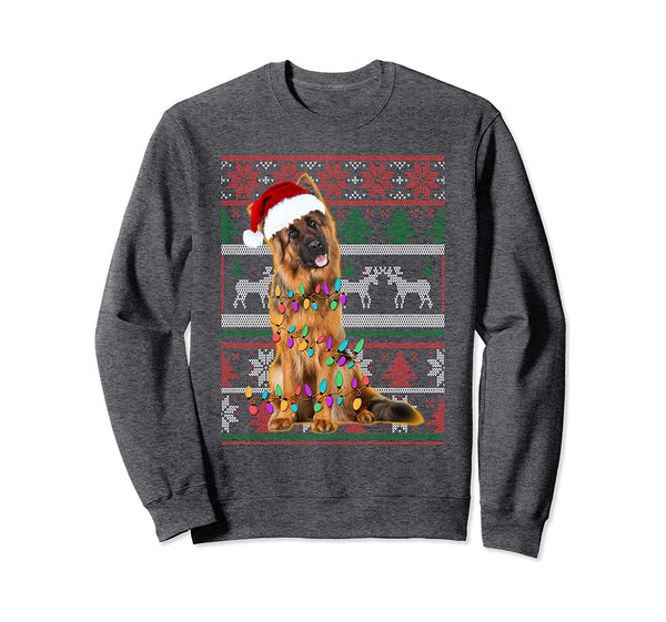 German Shepherd Ugly Sweater Christmas Gifts Sweatshirt