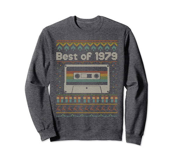 Retro 40th Birthday Ugly Christmas 40 years old made in 1979 Sweatshirt