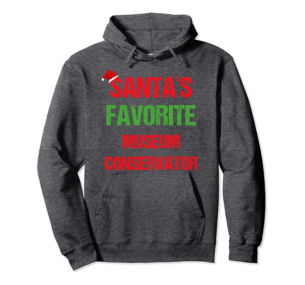 Museum Conservator Funny Pajama Christmas Gift Pullover Hoodie